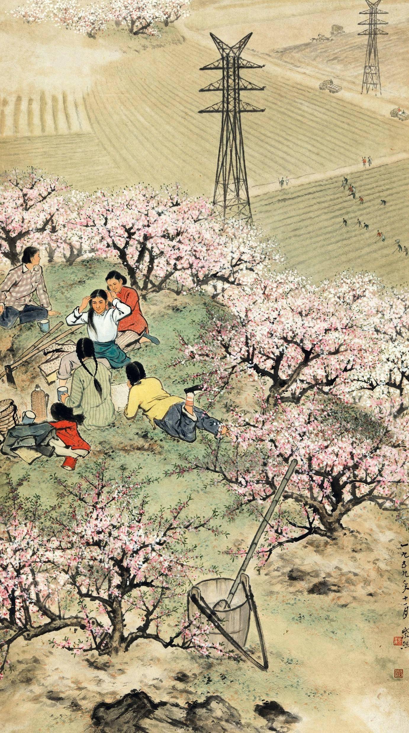 五六十年代插画风