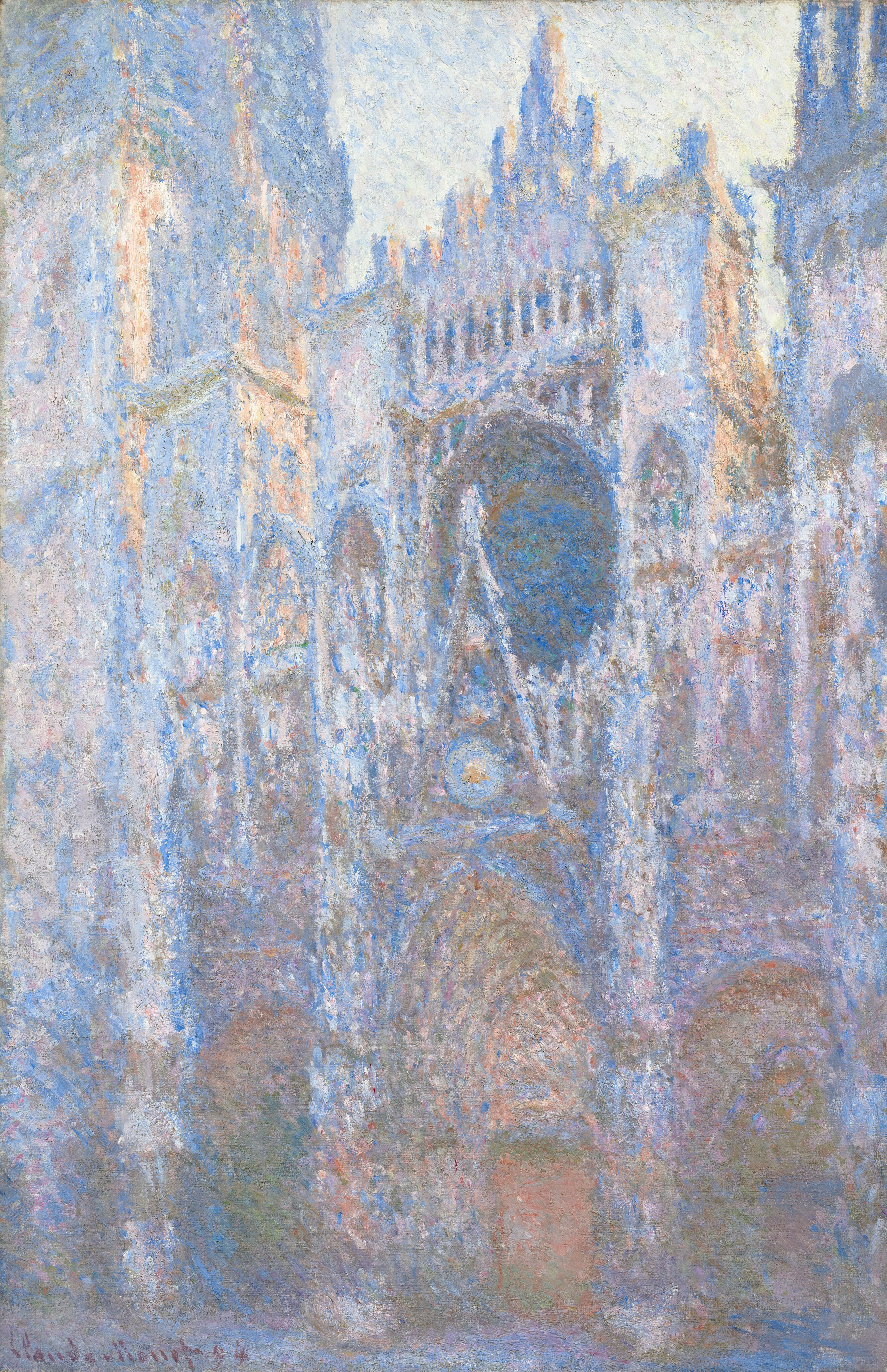 Rouen Cathedral, West Façade - Claude Monet