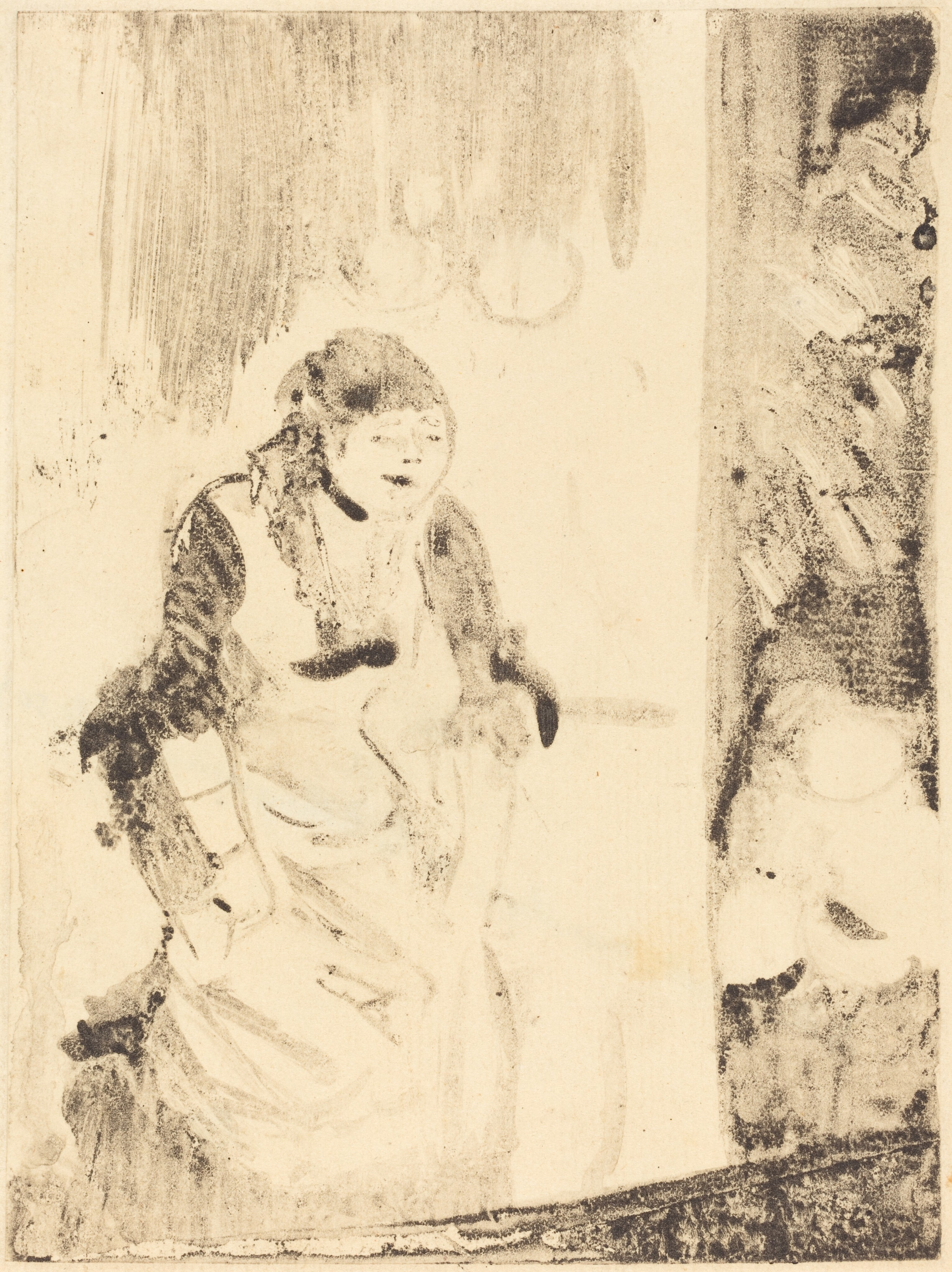 Mlle Bécat - Edgar Degas