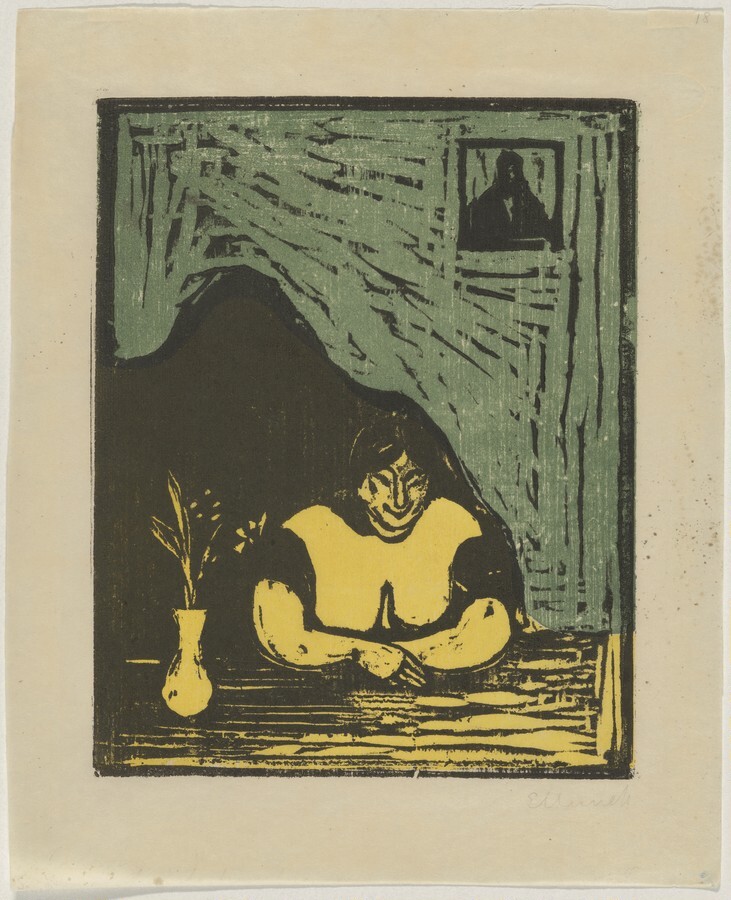 The Fat Whore (Den tykke horen) - Edvard Munch