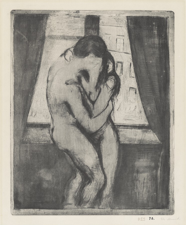The Kiss - Edvard Munch