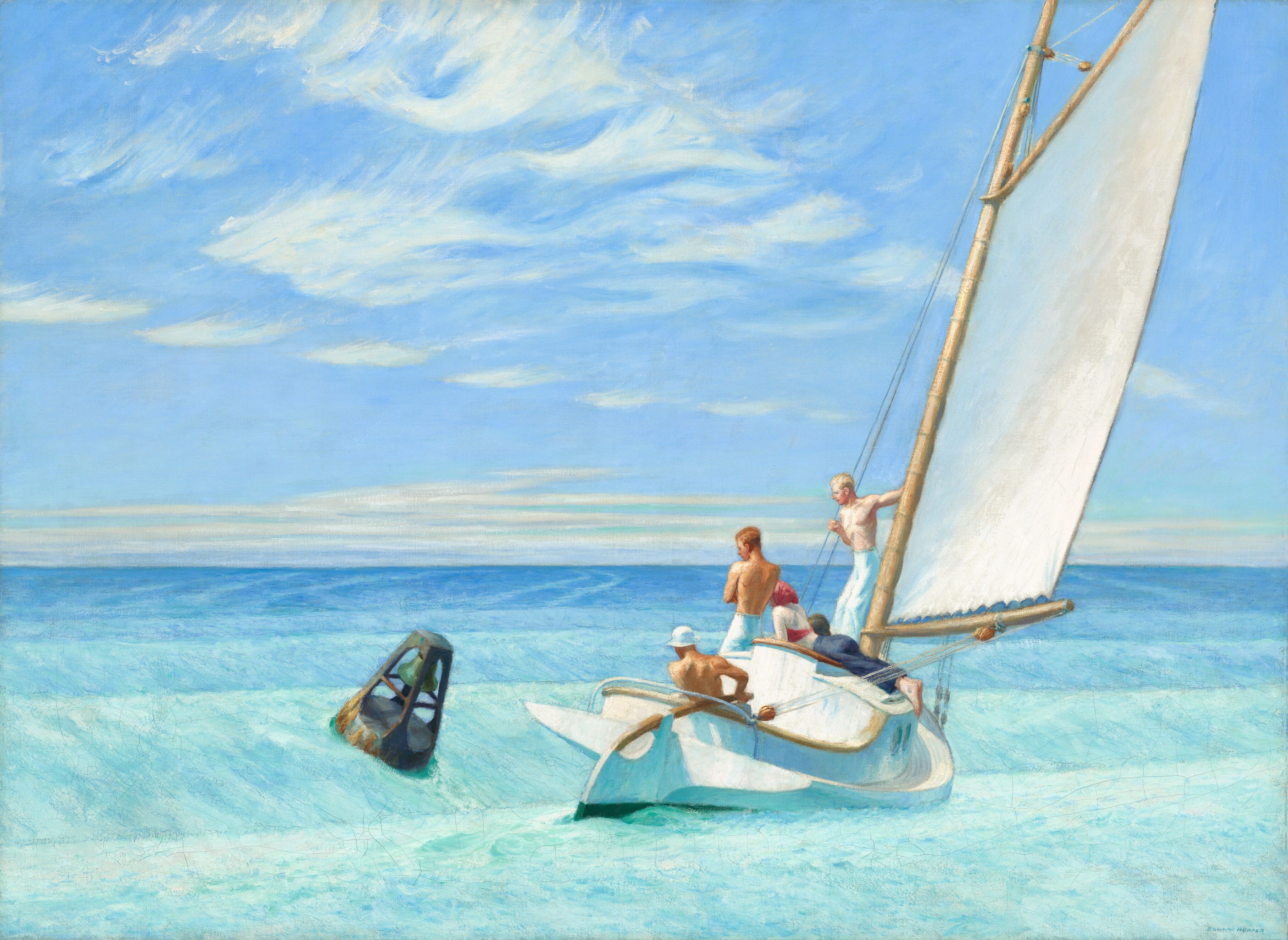 Ground Swell - Edward Hopper