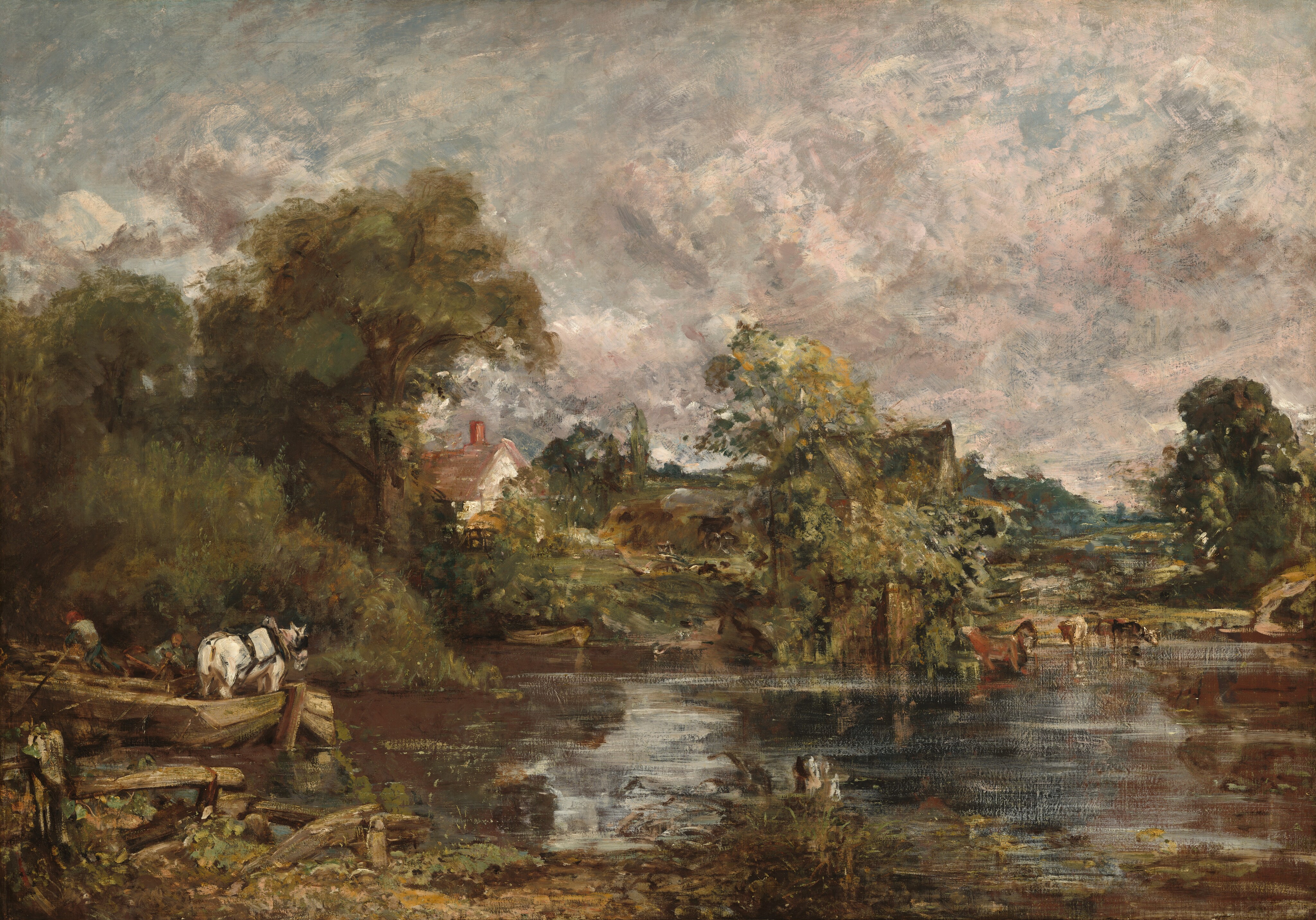 The White Horse - John Constable