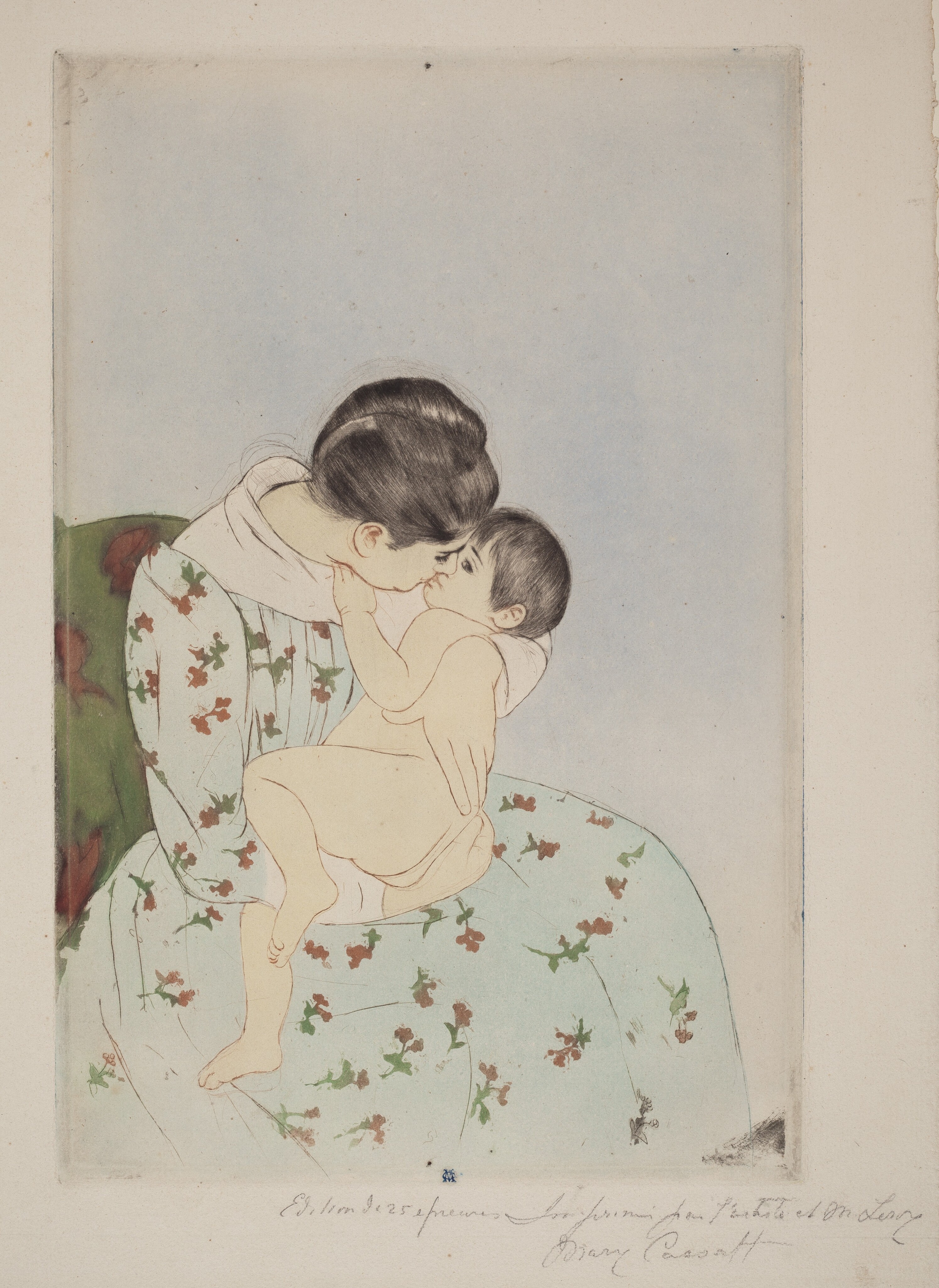 Mother's Kiss - Mary Cassatt