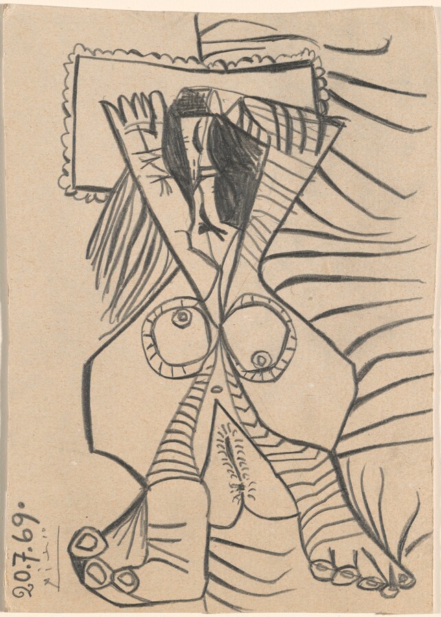 Reclining Nude - Pablo Picasso