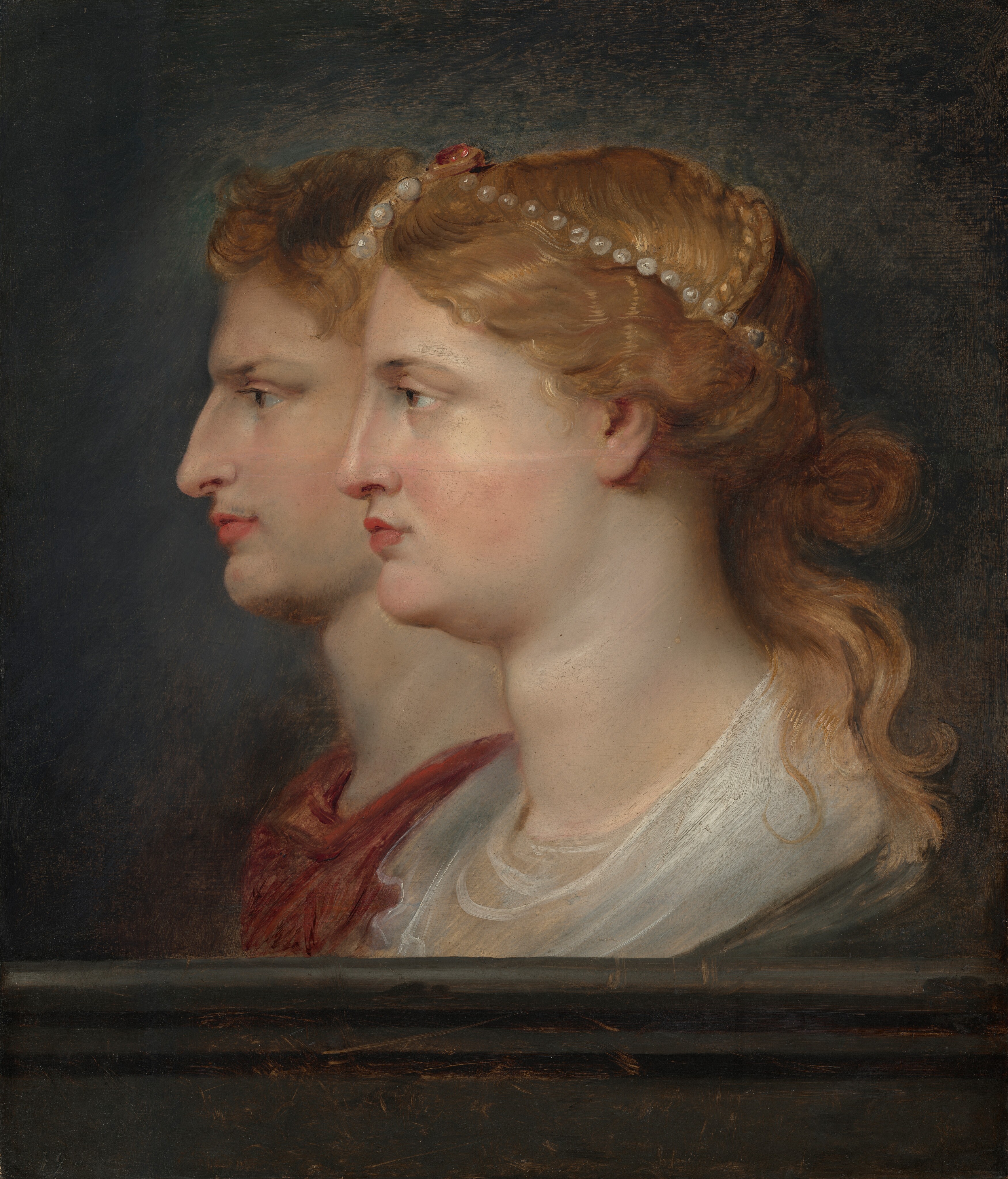 Agrippina and Germanicus - Peter Paul Rubens