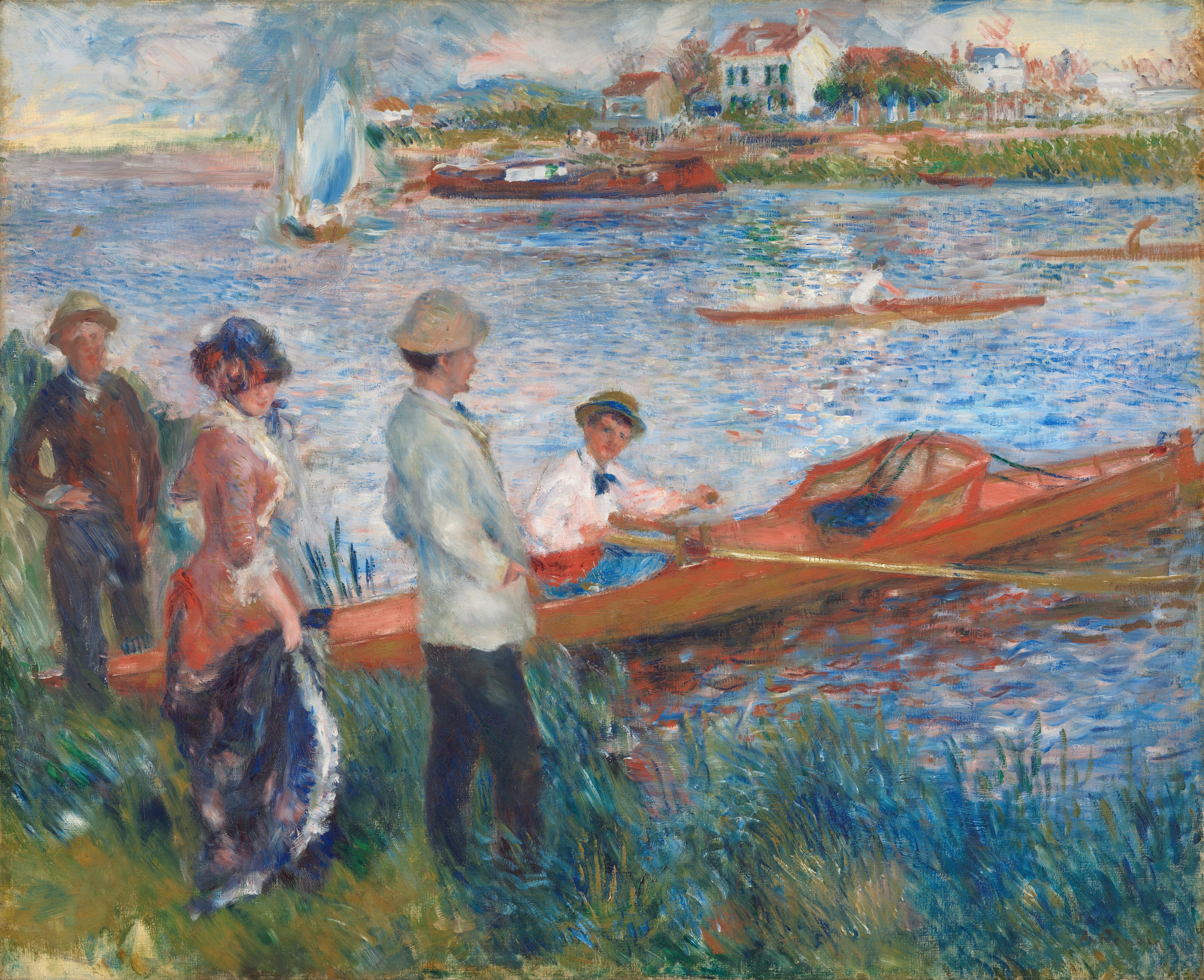 Oarsmen at Chatou - Pierre-Auguste Renoir
