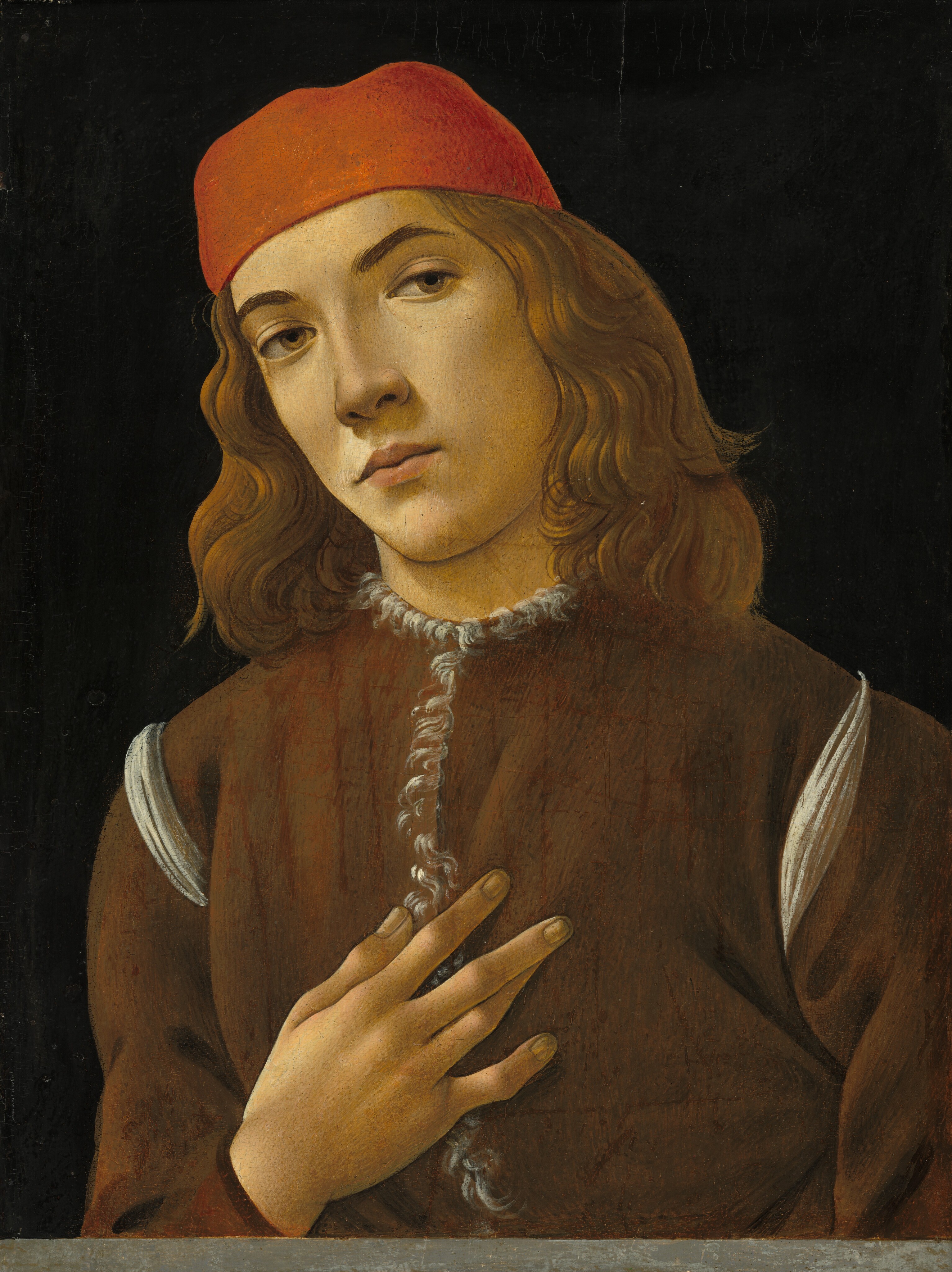Portrait of a Youth - Sandro Botticelli