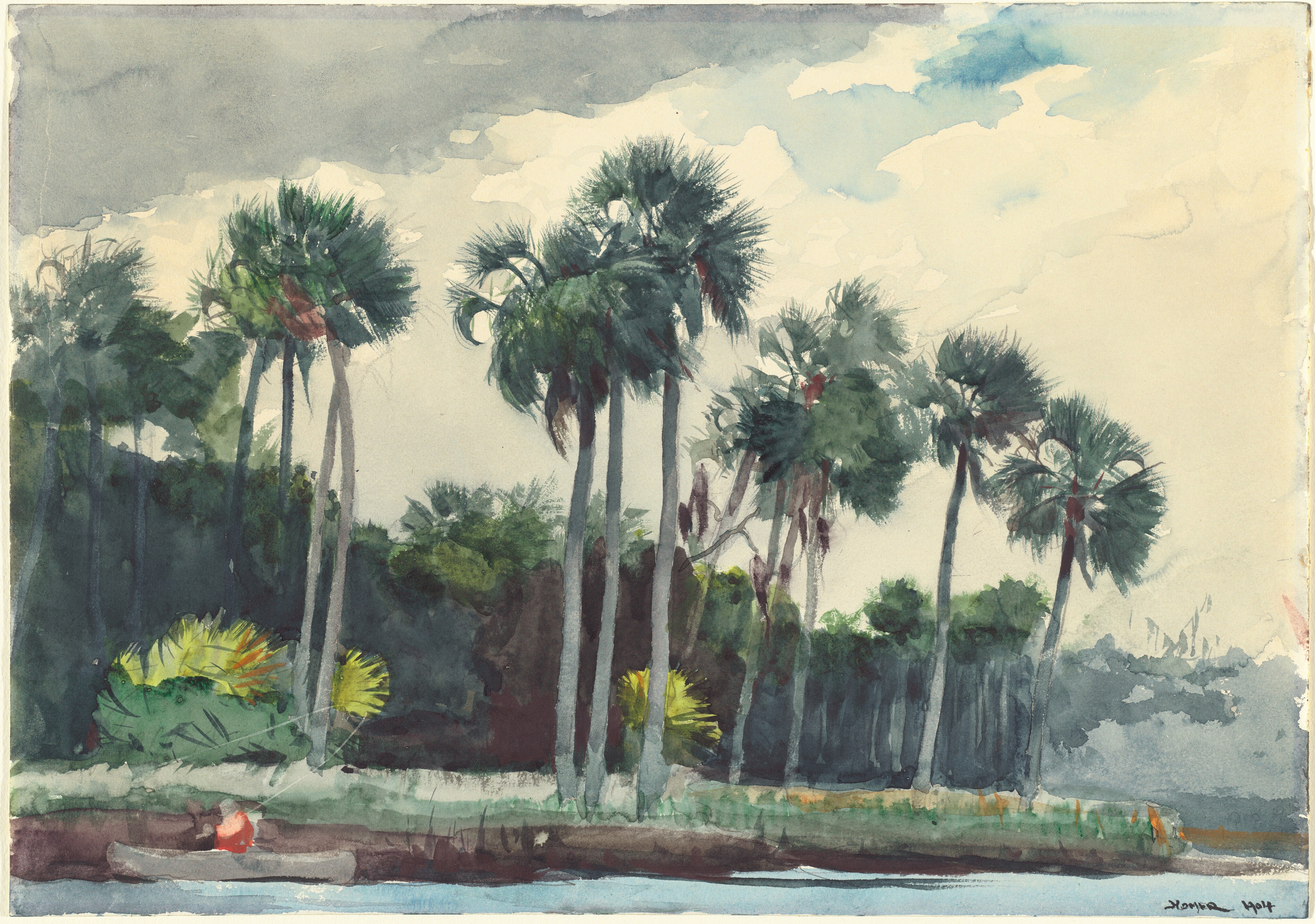 Red Shirt, Homosassa, Florida - Winslow Homer